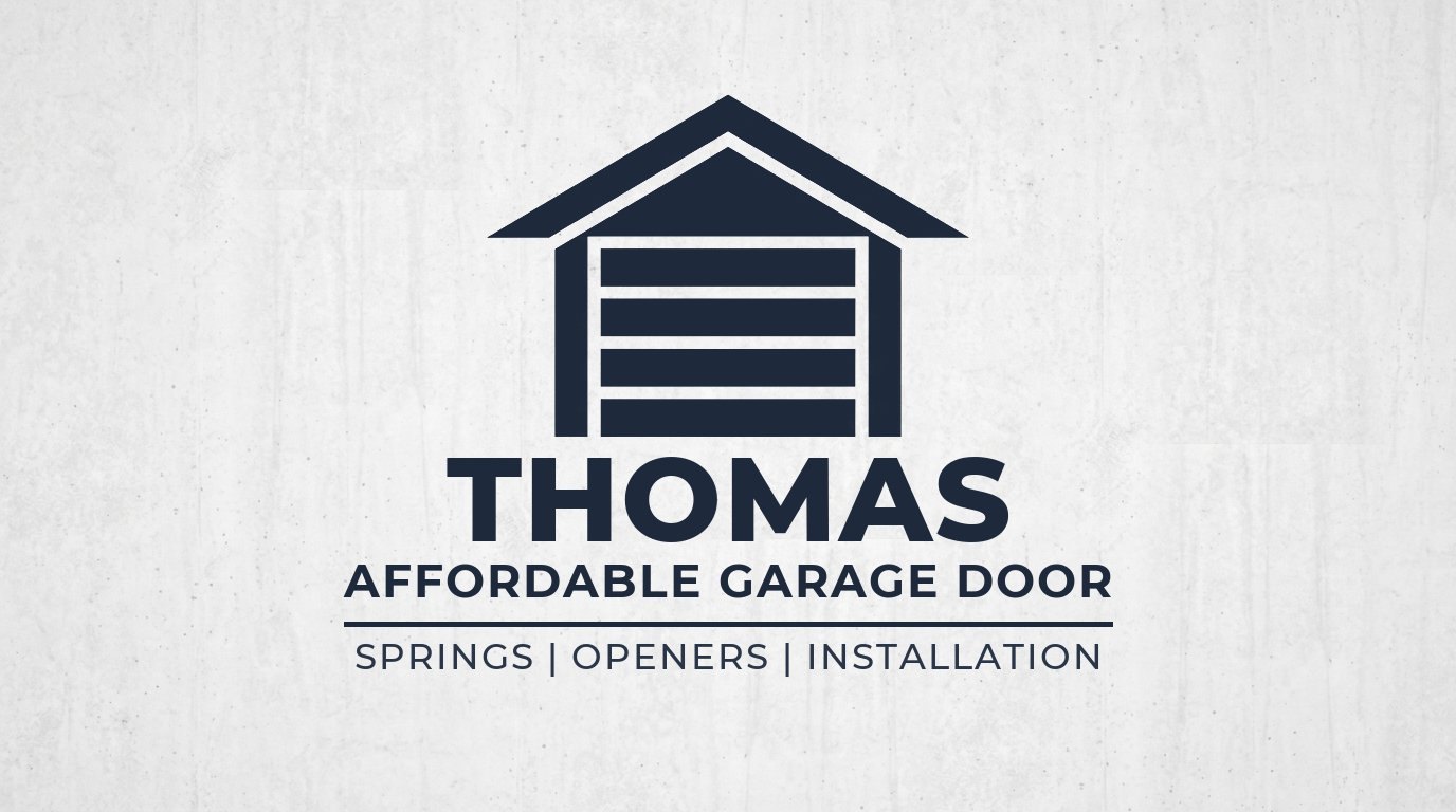 Thomas Affordable Garage Door Logo